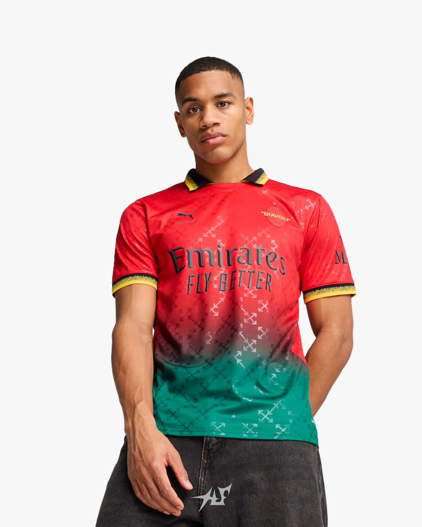 AC MILAN x OFF WHITE ROUGE
